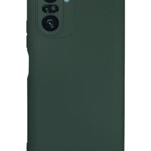 Newface Xiaomi Poco F3 Kılıf Nano İçi Kadife Silikon - Koyu Yeşil