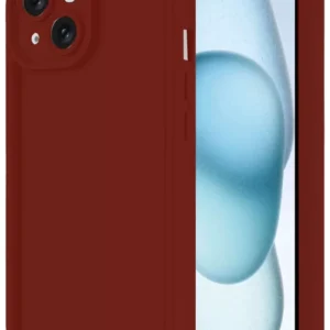 Newface İphone 14 Kılıf Viera Silikon - Bordo