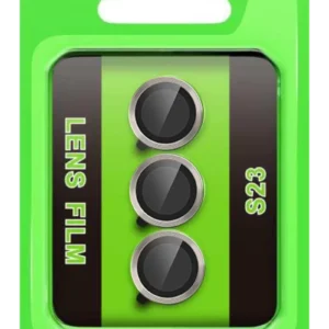 Newface Samsung Galaxy S23 Raze Metal Kamera Lens - Gri