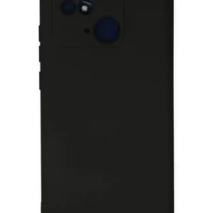 Newface Xiaomi Redmi 10c Kılıf Nano İçi Kadife Silikon - Siyah