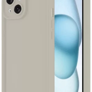 Newface İphone 14 Kılıf Viera Silikon - Krem