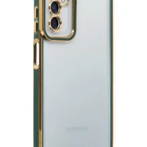Newface Samsung Galaxy M23 Kılıf Liva Lens Silikon - Yeşil