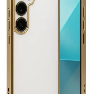 Newface Samsung Galaxy A24 4g Prime Kılıf Razer Lensli Silikon - Gold