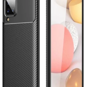 Newface Samsung Galaxy M33 Kılıf Auto Focus Karbon Kapak - Siyah