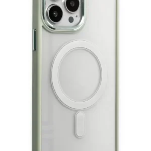 Newface İphone 15 Pro Max Kılıf Room Magneticsafe Silikon - Su Yeşili