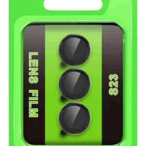 Newface Samsung Galaxy S23 Raze Metal Kamera Lens - Siyah