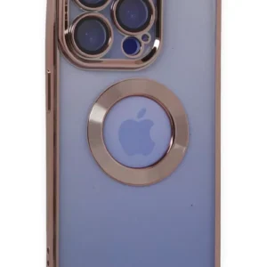Newface İphone 15 Pro Max Kılıf Slot Silikon - Rose Gold