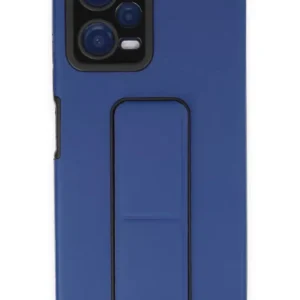 Newface Xiaomi Poco X5 5g Kılıf Mega Standlı Silikon - Mavi