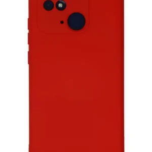 Newface Xiaomi Redmi 10c Kılıf Nano İçi Kadife Silikon - Kırmızı