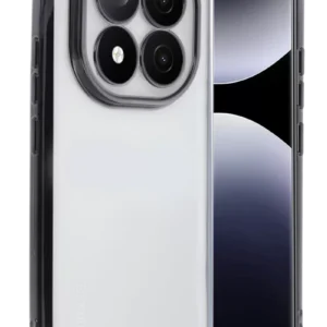 Newface Xiaomi Redmi Note 14 Pro Plus Kılıf Razer Lensli Silikon - Siyah