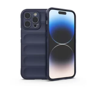 Newface İphone 15 Pro Max Kılıf Optimum Silikon - Lacivert