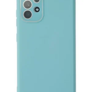 Newface Samsung Galaxy A33 5g Kılıf Lansman Glass Kapak - Turkuaz