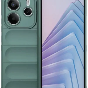 Newface Xiaomi Redmi Note 14 4g Kılıf Optimum Silikon - Koyu Yeşil