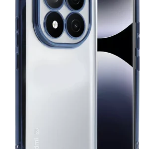 Newface Xiaomi Redmi Note 14 Pro Plus Kılıf Razer Lensli Silikon - Lacivert