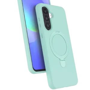 Newface Samsung Galaxy A26 Regal Magsafe Standlı Kapak - Su Yeşili