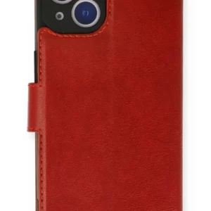 Newface İphone 14 Kılıf Trend S Plus Kapaklı Kılıf - Kırmızı