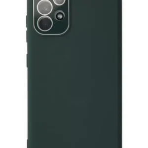 Newface Samsung Galaxy A33 5g Kılıf Lansman Glass Kapak - Koyu Yeşil