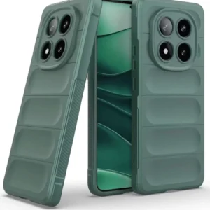 Newface Xiaomi Redmi Note 14 Pro 4g Kılıf Optimum Silikon - Koyu Yeşil