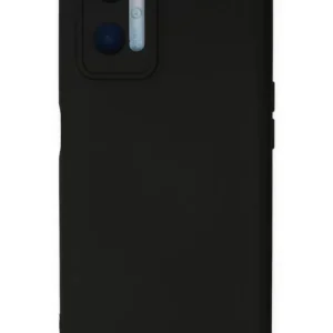 Newface Oppo A96 Kılıf Nano İçi Kadife Silikon - Siyah