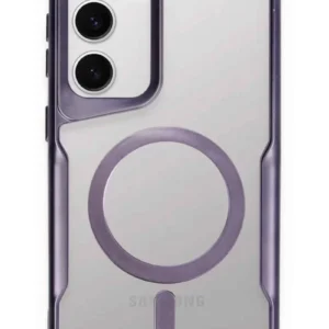 Newface Samsung Galaxy S23 Kılıf Boyi Magsafe Silikon Kapak - Derin Mor