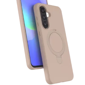 Newface Samsung Galaxy A26 Regal Magsafe Standlı Kapak - Çöl Titanyum