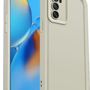Newface Oppo A16 Kılıf Viera Silikon - Krem