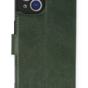 Newface İphone 14 Kılıf Trend S Plus Kapaklı Kılıf - Yeşil