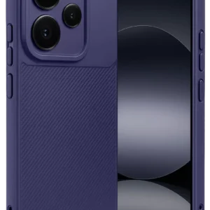 Newface Xiaomi Note 14 5g Auto Focus Karbon Kapak - Lacivert