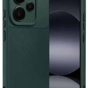 Newface Xiaomi Note 14 5g Auto Focus Karbon Kapak - Koyu Yeşil