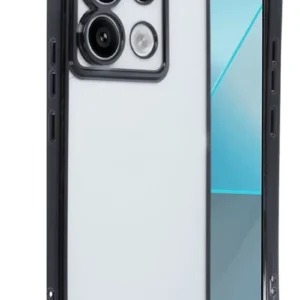 Newface Xiaomi Redmi Note 13 Pro 5g Kılıf Razer Lensli Silikon - Siyah