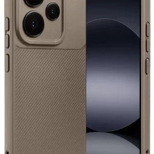 Newface Xiaomi Note 14 5g Auto Focus Karbon Kapak - Kahverengi