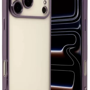 Newface Apple İphone 17 Pro Razer Lensli Silikon - Mor