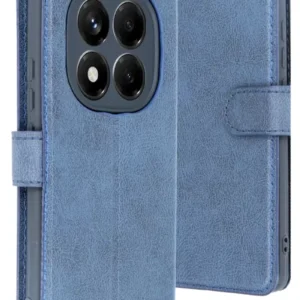 Newface Xiaomi Redmi Note 14 Pro 5g Kılıf Trend S Plus Kapaklı Kılıf - Lacivert