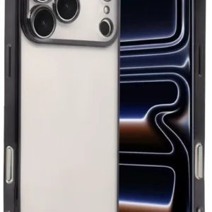 Newface Apple İphone 17 Pro Razer Lensli Silikon - Siyah