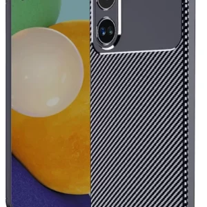 Newface Xiaomi Poco X7 Pro Kılıf Auto Focus Karbon Kapak - Lacivert