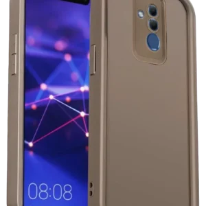 Newface Huawei Mate 20 Lite Kılıf Viera Silikon - Kahverengi