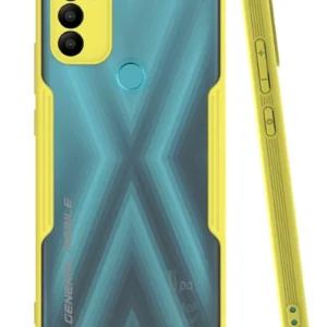 Newface General Mobile Gm 21 Plus Kılıf Platin Silikon - Sarı