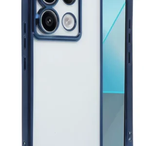 Newface Xiaomi Redmi Note 13 Pro 5g Kılıf Razer Lensli Silikon - Sierra Blue