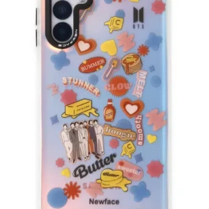 Newface Samsung Galaxy A04s Kılıf Estoril Desenli Kapak - Estoril - 16