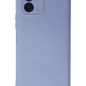 Newface Vivo Y15s Kılıf Nano İçi Kadife Silikon - Lila