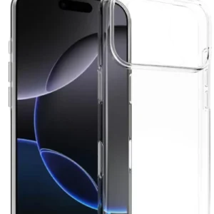 Newface Apple İphone 17 Pro Max Lüx Şeffaf Silikon - Şeffaf