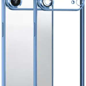 Newface Apple İphone 17 Air Razer Lensli Silikon - Açık Mavi