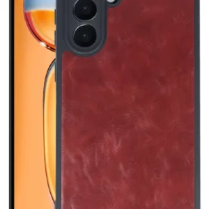 Newface Samsung Galaxy A26 Kılıf Aras Deri Kapak - Bordo