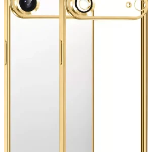 Newface Apple İphone 17 Air Razer Lensli Silikon - Gold