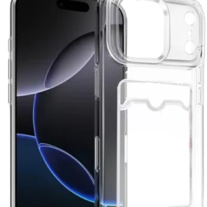 Newface Apple İphone 17 Pro Kart Şeffaf Silikon - Şeffaf