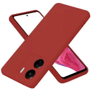 Newface Xiaomi Redmi 13c Kılıf First Silikon - Bordo