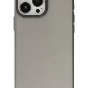 Newface İphone 15 Pro Kılıf Modos Metal Kapak - Siyah