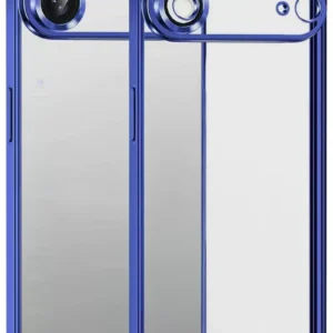 Newface Apple İphone 17 Air Razer Lensli Silikon - Lacivert