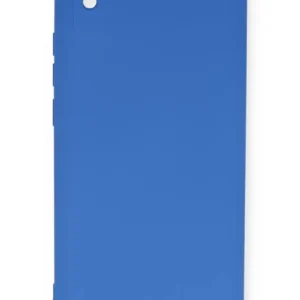 Newface Xiaomi Redmi 9a Kılıf Nano İçi Kadife Silikon - Mavi
