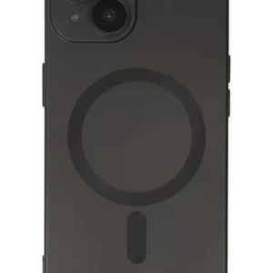 Newface İphone 14 Plus Kılıf Moshi Lens Magneticsafe Silikon - Siyah